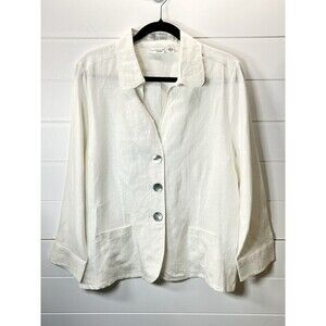 Kim Rogers White Blazer